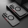 Luxury Wireless Charge Case For Samsung Galaxy S26 S25 S24 S23 S22 S21 S20 Ultra Plus S26 FE For Magsafe Shockproof Matte Cover