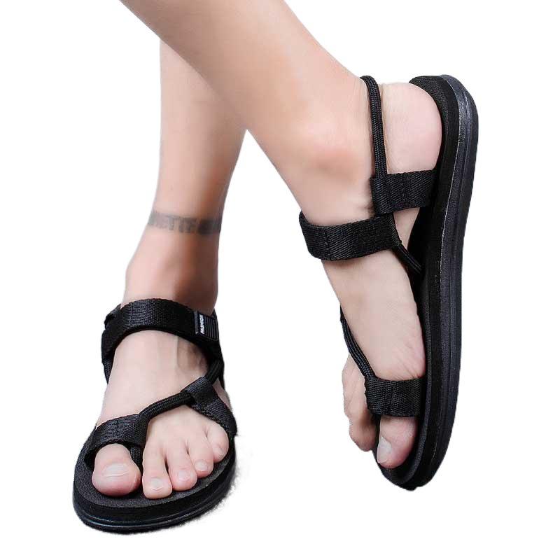 Letní nové plážové sandály žabky pánské párové štípající prsty vietnamské pantofle pánské venkovní chladné, venkovní pantofle