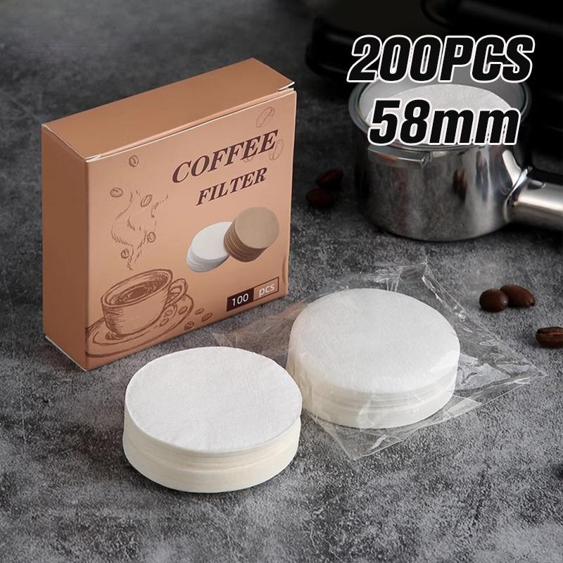 

200 ШТ. Пакети з фільтрами для кави Одноразові пакети з фільтрами для кави Паперові пакети для крапельного портафільтра Підвісні вуха Аксесуари для кави Еспресо Інструмент для чаю