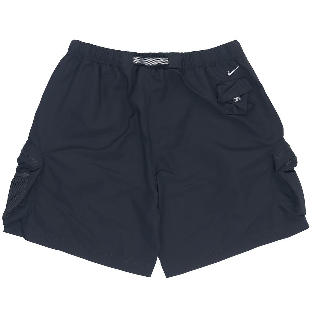 Nike ACG Snowgrass Solid Color Cargo Pocket Shorts Black Men's DN3946-070