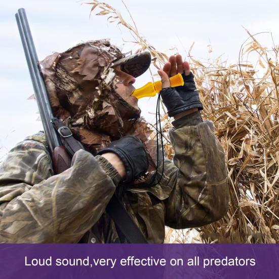 Crow Bird Whistle with Realistic Sound Imitation Crow Hunting Decoy Caller to Attract Crows Bird Entrapping Whistle for Newcomers Professionals