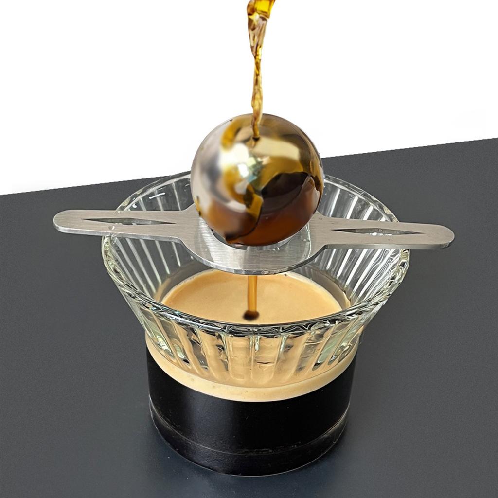 Stainless Steel Coffee Ball Enhances Reduces Acidity For Home Use