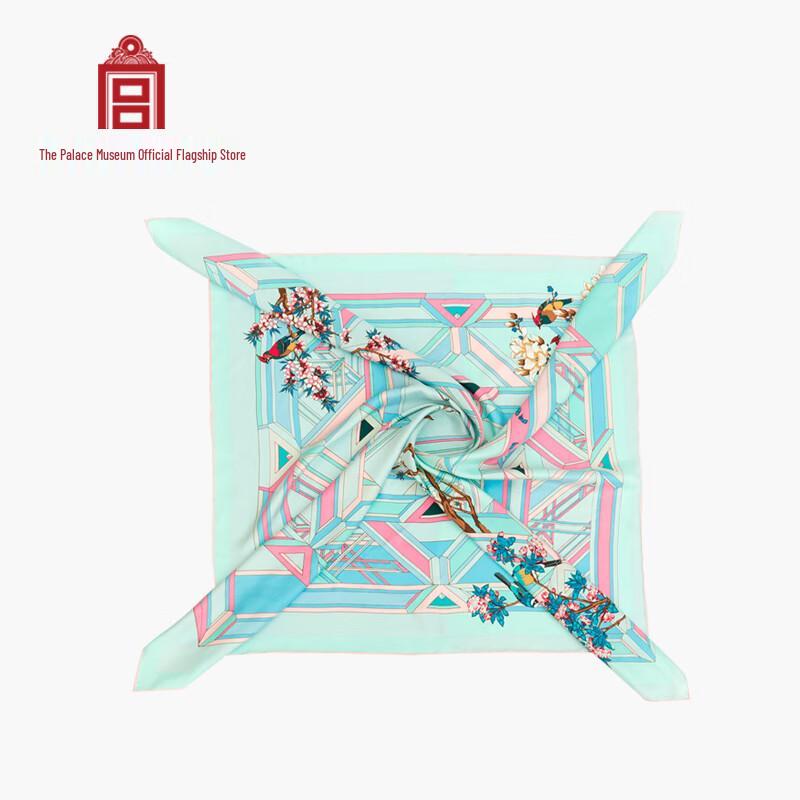 

Forbidden City Vibrant Tone Silk Scarf