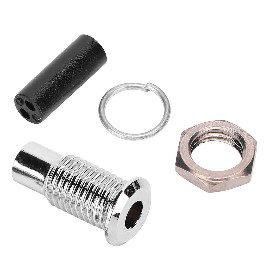 20Pcs LED Holder Bezel Mount Brass LightEmitting Diode Flat Metal Base Industrial Control 3mm