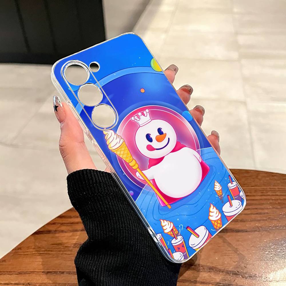 Mixue Bingcheng Phone Case For SamsungA10,12,20,21S,30,31,40,50,51,52,70,71 Transparent Cover Samsung a70