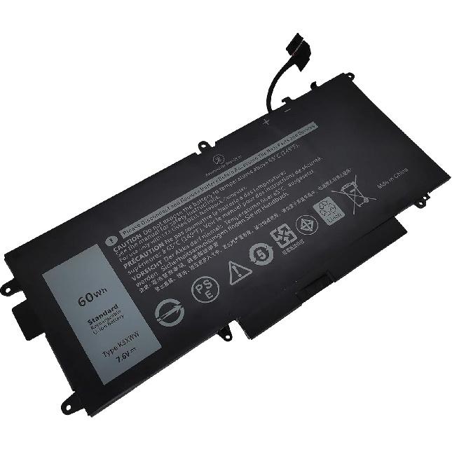 Fully. K5XWW Replacement Battery Compatible with Dell Latitude 7389 P29S001 Latitude 7390 P29S002 Latitude 12 5000 5289 P29S001 2-in-1 L3180 E5289