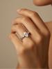 925 Sterling Silver Fashionable Luxury Elegant Marquise Zircon Ring for Women Anniversary Wedding High Quality Fine Jewelry