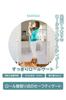 TAOTAO Neat Roll-Up Gate, Baby Gate, Pet Gate, Baby Gift, Baby Guard, Stair-Mountable, Pet Fence, Baby Fence (White)