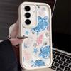 Cute Turtle Soft Case For Samsung Galaxy S25 Edge S24 S25 S23 S22 Ultra S24 FE A56 A55 A54 A36 A15 A25 A16 A26 5G Phone Cover
