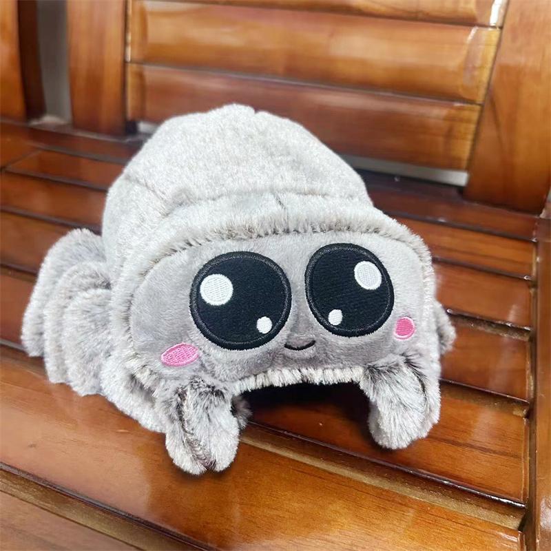 

Жуткая Мягкая Плюшевая Игрушка Паук Кукла Детский Подарок Мягкая Игрушка Животное для Детей Игрушка-Развлечение на Тему Ужасов светло-серый
