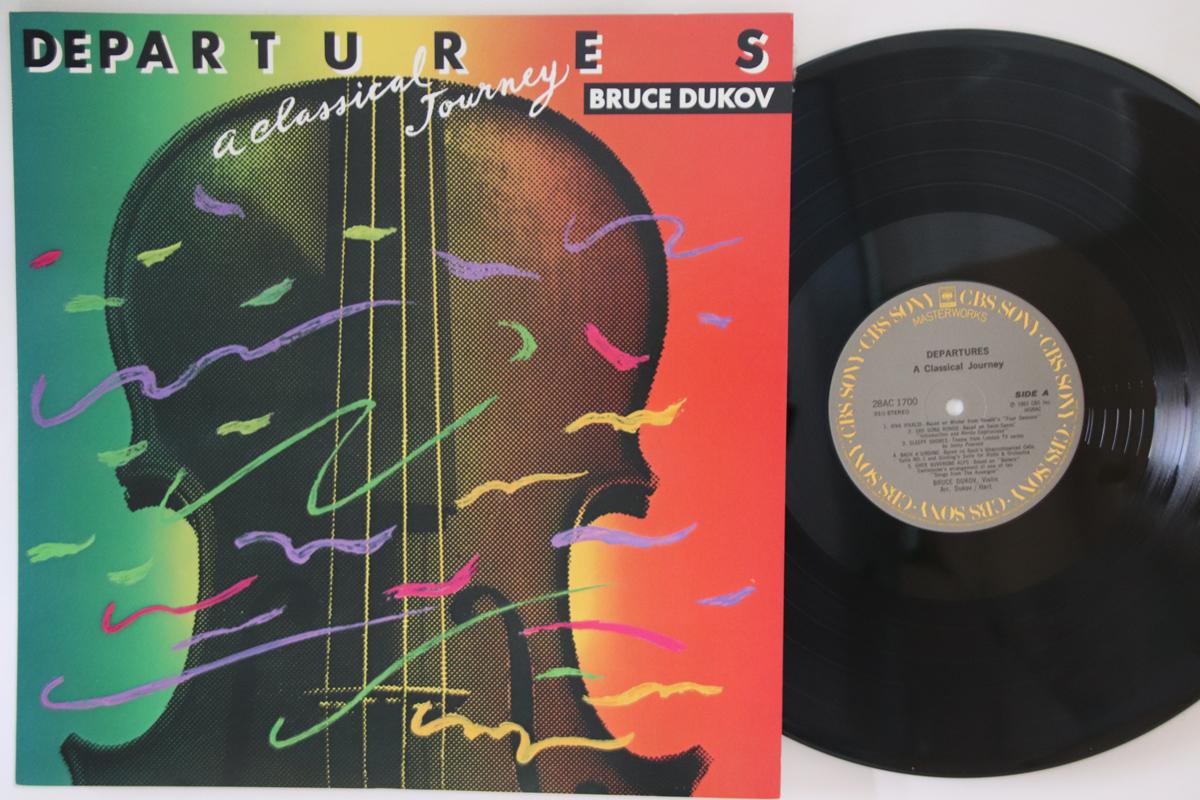 LP Record BRUCE DUKOV - Departures: A Classical Journey 28AC1700 CBS/Sony 1983 Japan Classical Used