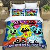 3D Print Cartoon S-smiling critters 3D Duvet Cover Bedding Set Comforter Linen Pillowcases Home Decor Single Double King Queen