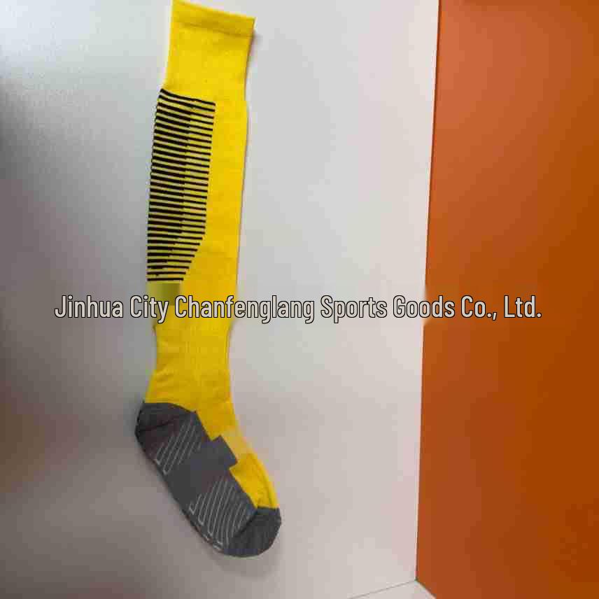 Thickened Towel Bottom Football Socks for Men & Women - Long, Sweat-Absorbent, Breathable Sports Socks
