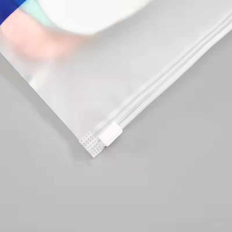 EVA Matný Zipový Sáček na Oblečení a Spodní Prádlo - Průhledný, Přizpůsobitelný Obal