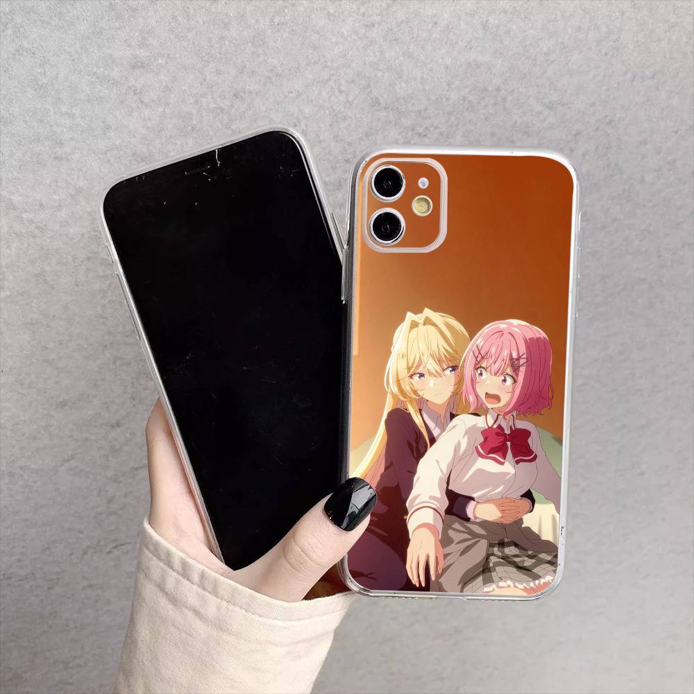 Watanare Anime Phone Case For iPhone17,16,15,14,13,12,11 Plus,Pro Max Soft Transparent Cover
