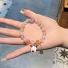 Colorful Crystal Beaded Fishtail Bracelet: Sweet, Fairy-Inspired Gift for Best Friend or Girlfriend - Perfect for May Day Outings