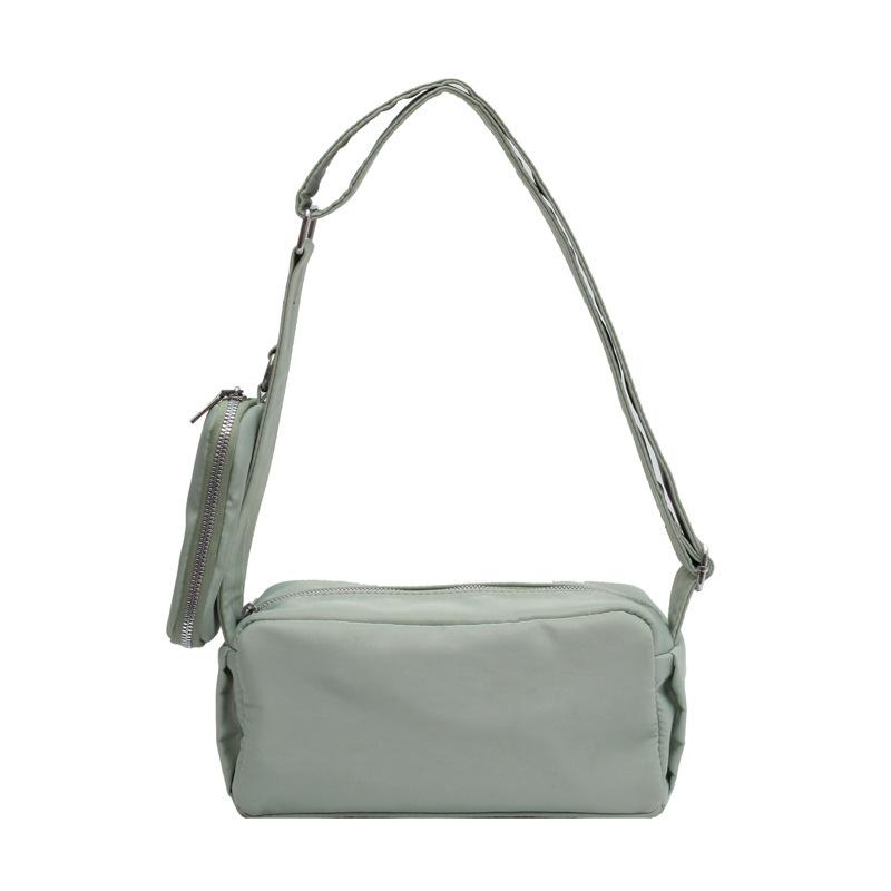 

Women s bag summer new toast bag simple fashion versatile pillow crossbody small square bag niche shoulder bag armpit bag зелёный