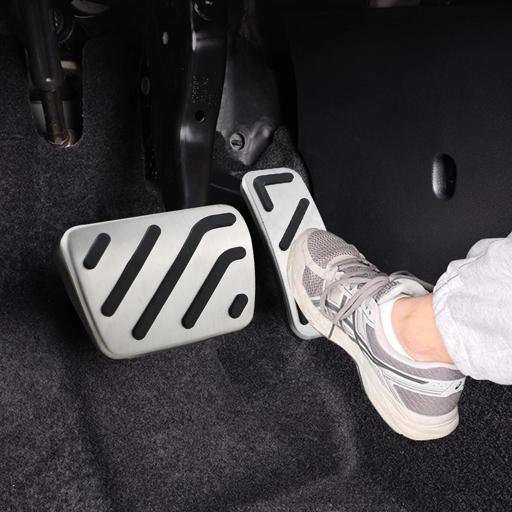 Car Pedals for MG 5 6 MG6 MG5 RX5 AT Accelerator Gas Brake Pedal Cover Foot Pedals Non-Slip Pad Protector Interior Accessories