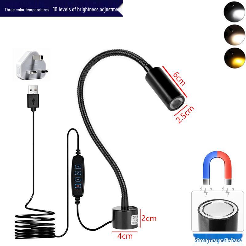 Magnetic Gooseneck CNC Machine Work Light for Lathes & Milling Machines
