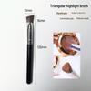 Triangle Concealer Brush: Seamless, Non-Absorbing, Precise for Blemishes & Spots, Highlighter & Brightening Iron Makeup Brush