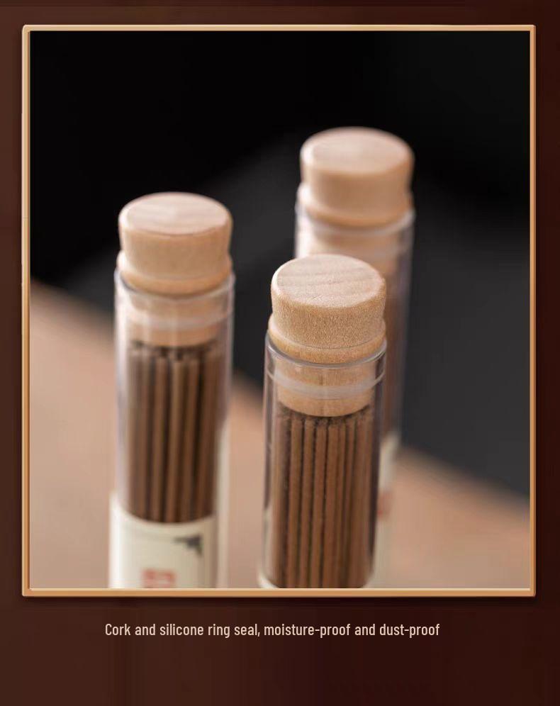 Pure Pine Cone Scented Incense: Natural Goose Pear, Woody Aroma, Sleep Aid, Long-lasting Burner Censer