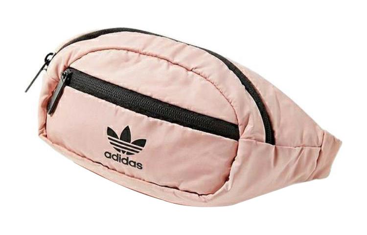 adidas Originals Trefoil Polyester One Shoulder Crossbody Fanny Pack Regular Unisex Pink/Black CK6588