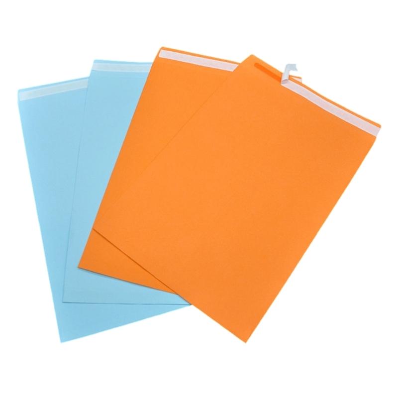 50Pcs Sealing Envelopes 12.7x9Inch Mailing Envelope File Organiser Bag Stationery Supplies for Business Packaging