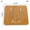 Hollow Out Wooden Coaster Kitchen Tableware Insulation Mats Thickened Anti Scalding Meal Anti Slip Pan Bowl Plate Pad