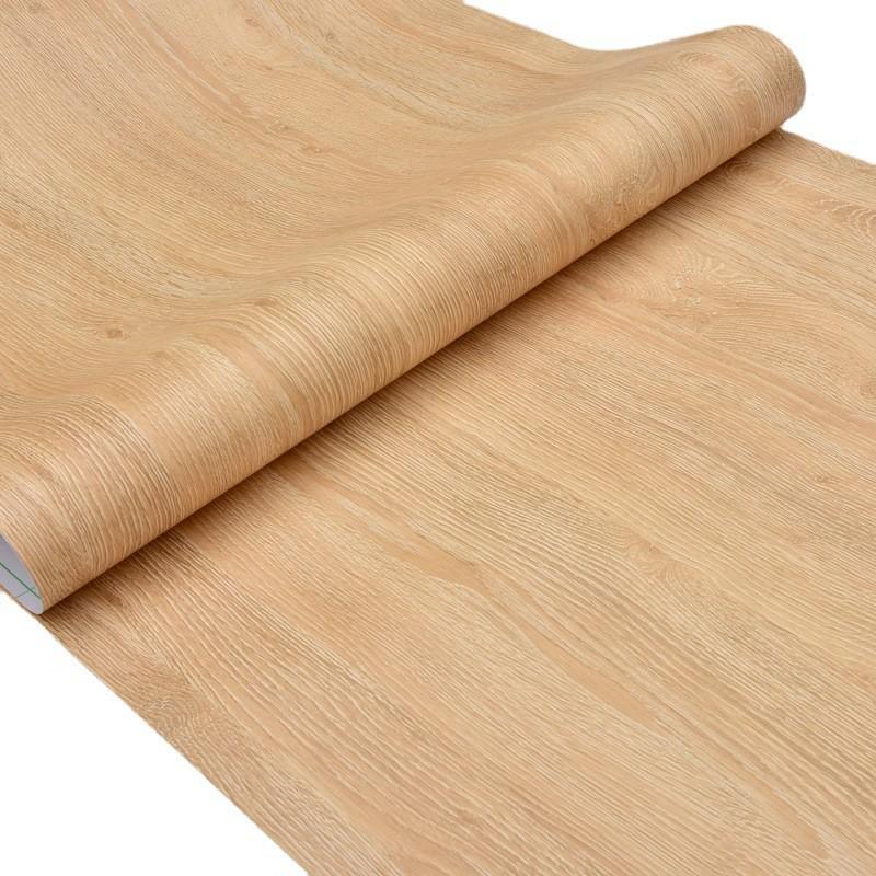 Verdickte selbstklebende Tapete mit Holzmaserung: Wasserfest, Ölfest Schreibtisch- und Möbelrenovierung.