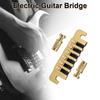 LP Electric Guitar Tune O Matic Bridge Pull Plate Tail Piece Reversible String Code Guitar Roller Saddle Bridge TP 6