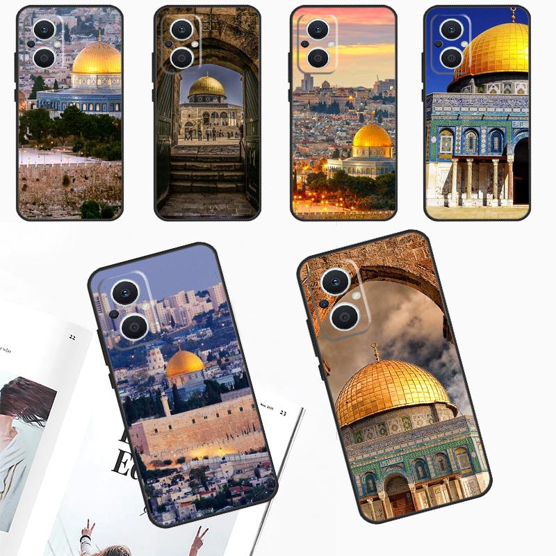 

Jerusalem Building Case For OPPO Reno 10 Pro 4Z 5Z 8T 4 5 6 7 8 Lite OPPO Find X5 X6 Pro X2 Neo X3 Lite Cover
