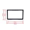 2DIN Radio Frame Volkswagen Sharan