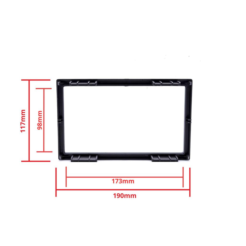 2DIN Radio Frame Volkswagen Sharan