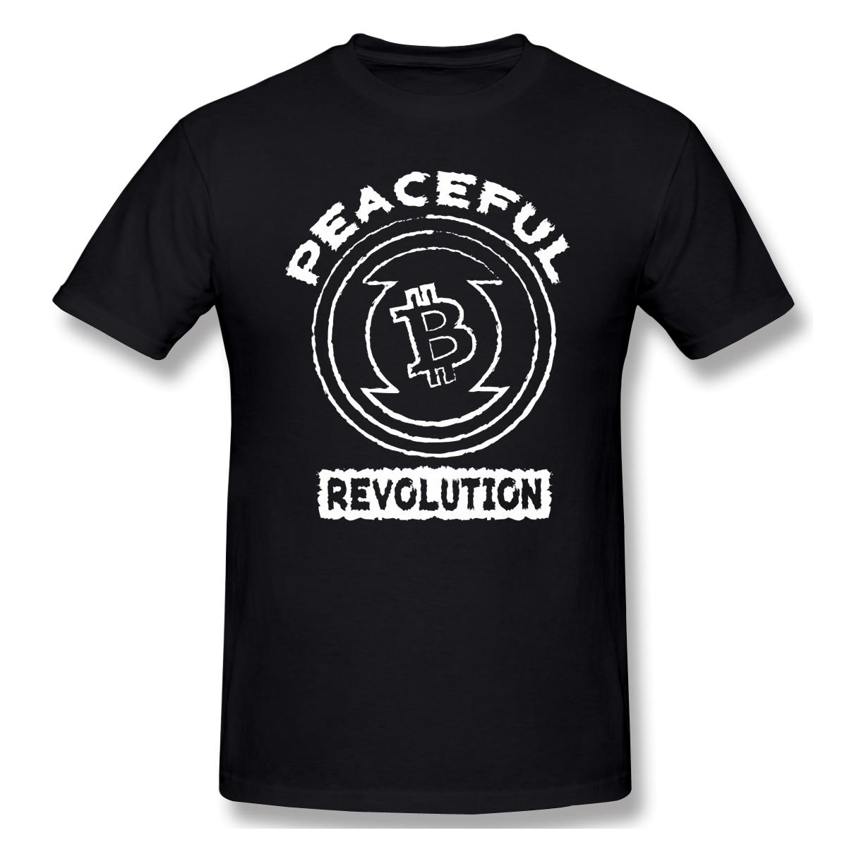 

Men bitcoin Black T-Shirt Bitcoin Pure Cotton Tees Harajuku TShirt 3XL чорний