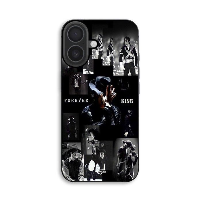 Hülle Für iPhone 18 Michael Jackson Forever King Maniacase schwarz