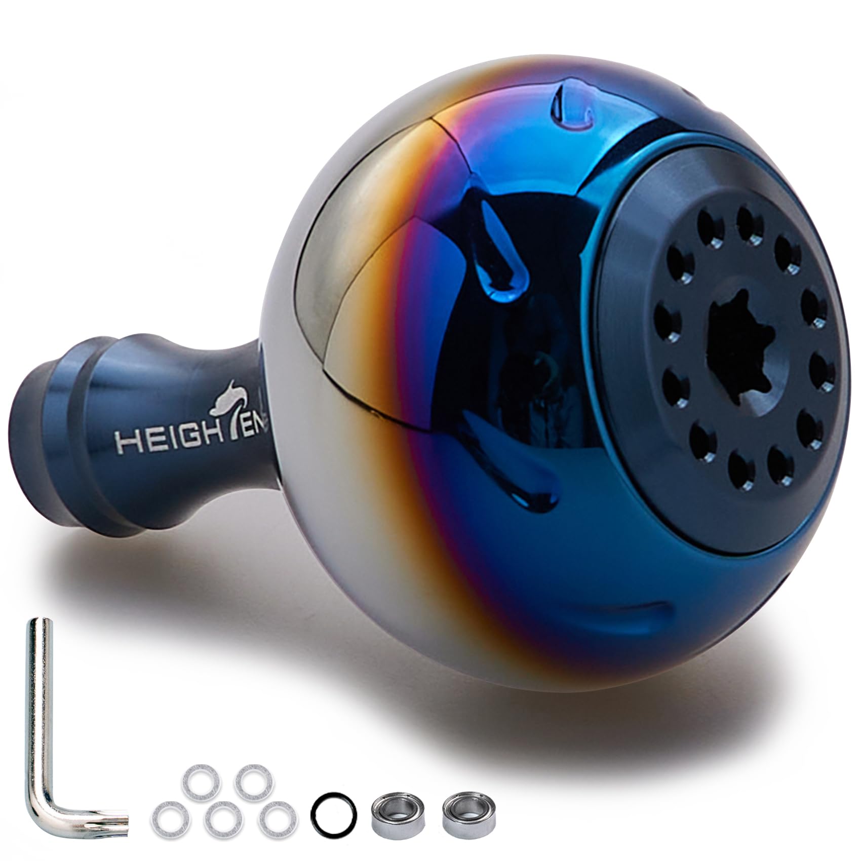 

Рукоятка катушки HEIGHTEN 30 мм для Shimano Daiwa Тип Тип Серия Aurora 14,5 г (Шимано А) (Дайва С) (Темно-синий) (+982)