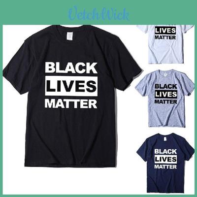 Stylowy T-shirt Black Lives Matter Antyrasizm Dla Unisex Codzienne Ubrania I Komfort