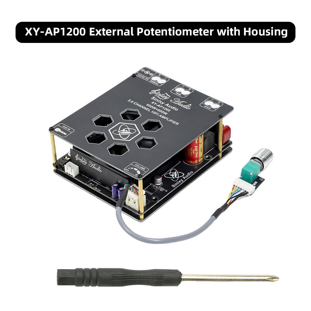 XY-AP1200 High Power Amplifier Board TPA3255 Chip 10A DC19-51V Dual Channel 600W+600W HiFi Preamp Amplifier For Floor Speaker
