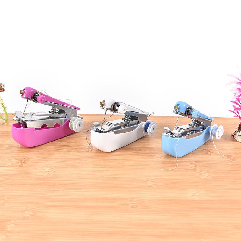 

Portable And Cordless Mini Portable Clothing Fabric Sewing Machine