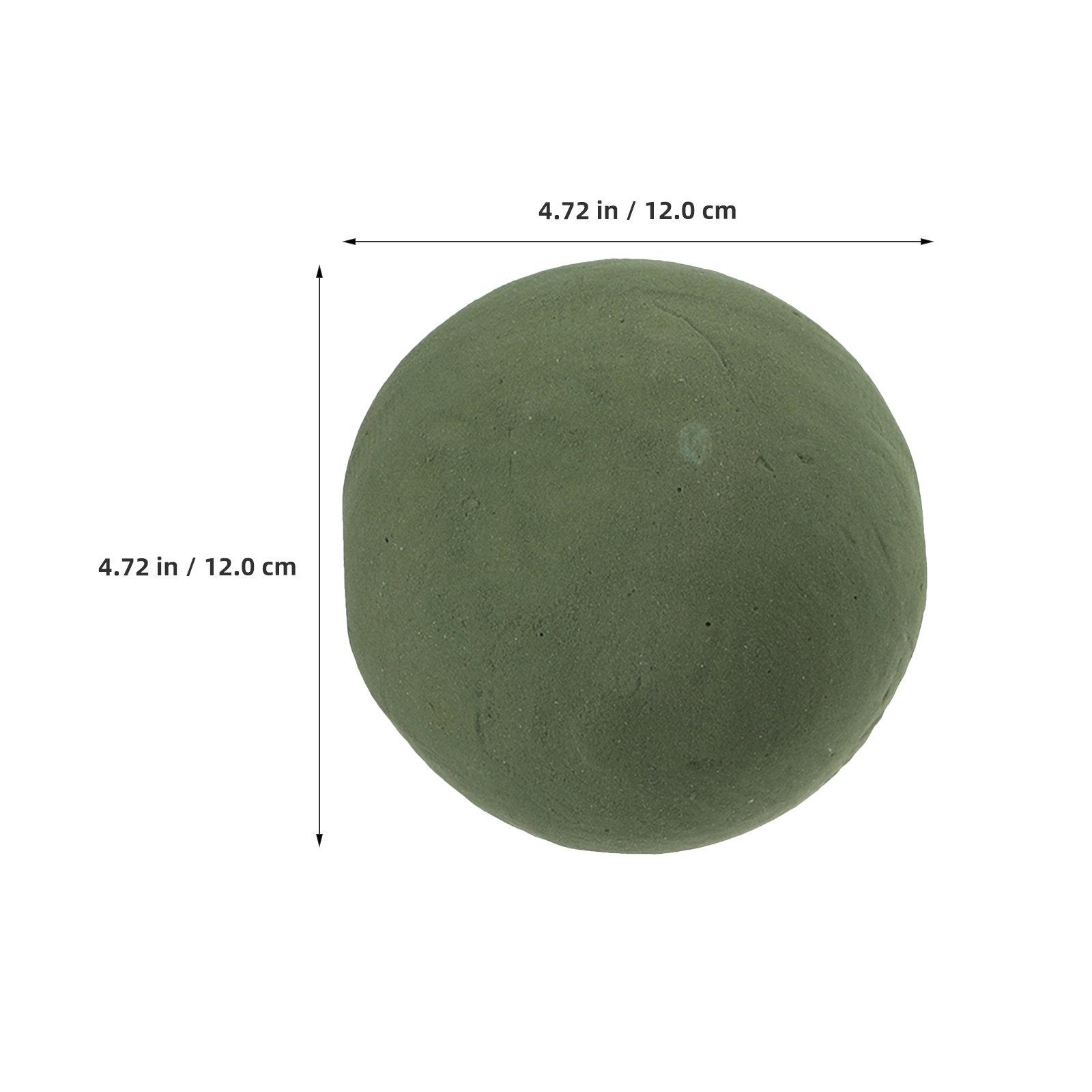 

3Pcs Floral Foam Balls Flower Mud Sponge for DIY Arrangements Wedding Decor Home Decoration Fresh Flower Preservation Safe