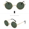 Creative Retro Sunglasses Sunshade Anti-ultraviolet Unisex Polarized Artistic Glasses Round