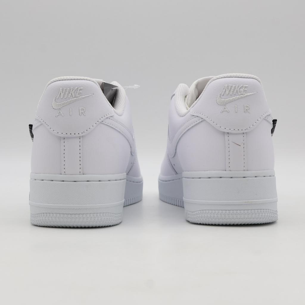 IF1686-101 Nike Air Force 1 Low '07 LX Metal Swoosh White Black (Women's)