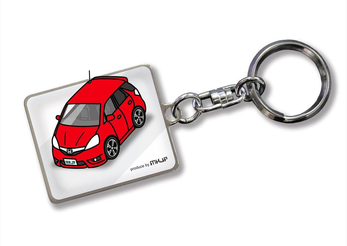 

Пользовательский брелок Honda Fit Shuttle GG7 GP2 Модель раннего выпуска Белый автомобиль Красный [MKJP] Основной цвет