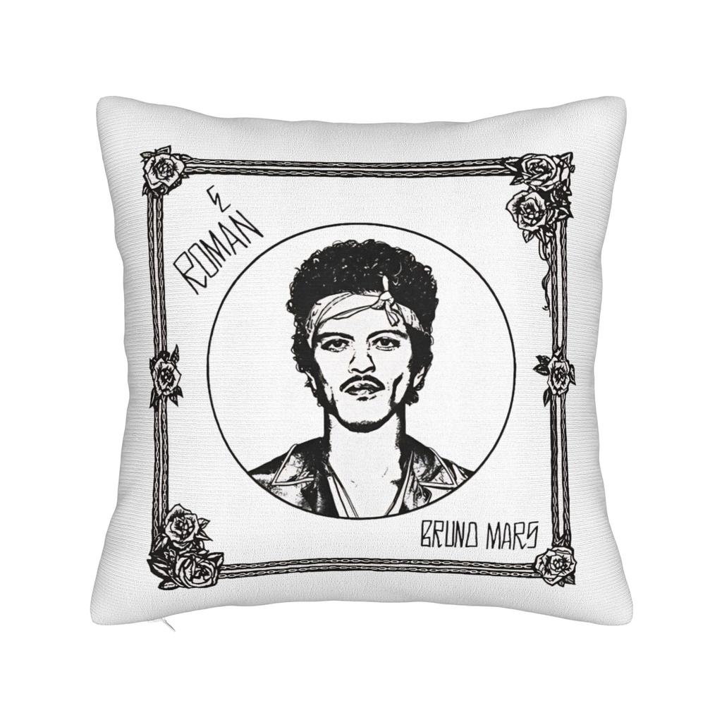 Bruno Mars Musiktour Quadratische Kissenbezüge Kissenbezüge Individuell Reißverschluss Dekor Kissenbezug Für Sitz 18"