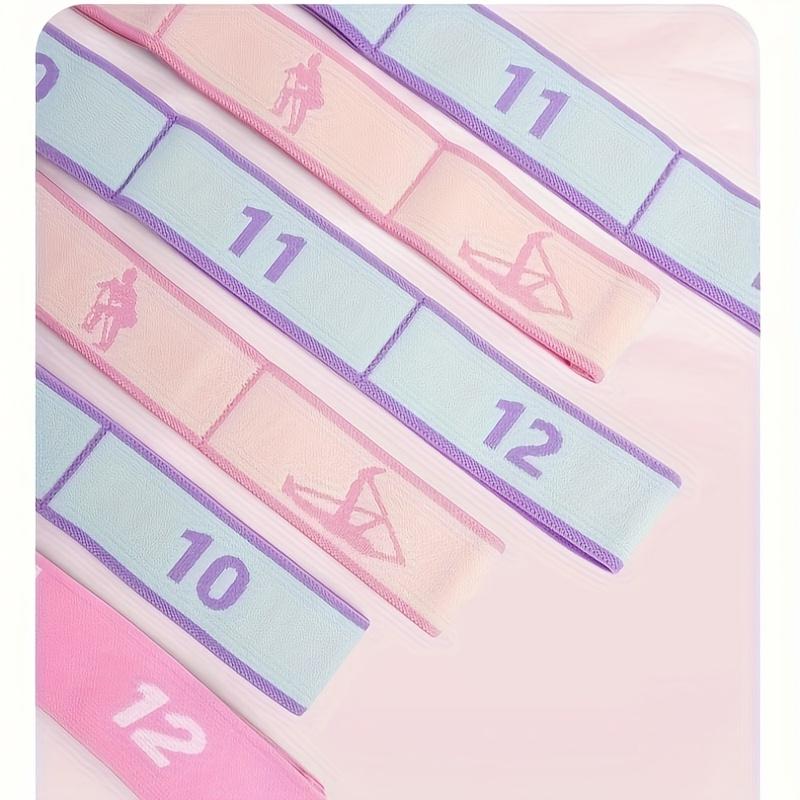 1pc,Stretch Yoga Strap-Leg Stretching Strap Suitable for Dance Yoga Pilates Exercise Elastic Pull-Up Bands for Women and Men.