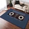 Vintage Tape Video Floor Mat Cozy Flannel Soft Thick Non-Slip Mat For Living Room Bedroom Kitchen Decor Rugs