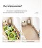 Forest Moss Shaped Anti-Dirt Plush Rug for Bedroom or Balcony