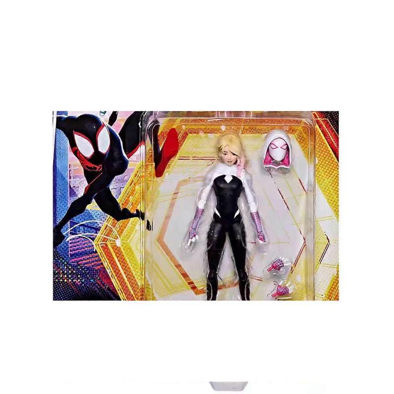 Marvel's Spider-Man: Beyond the Universe Series Gwen Miles Action Figure Box Set nero