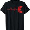 Gamer Herzschlag Lustige Videospiele Gaming T-Shirts Jungen Kinder Männer Hemd