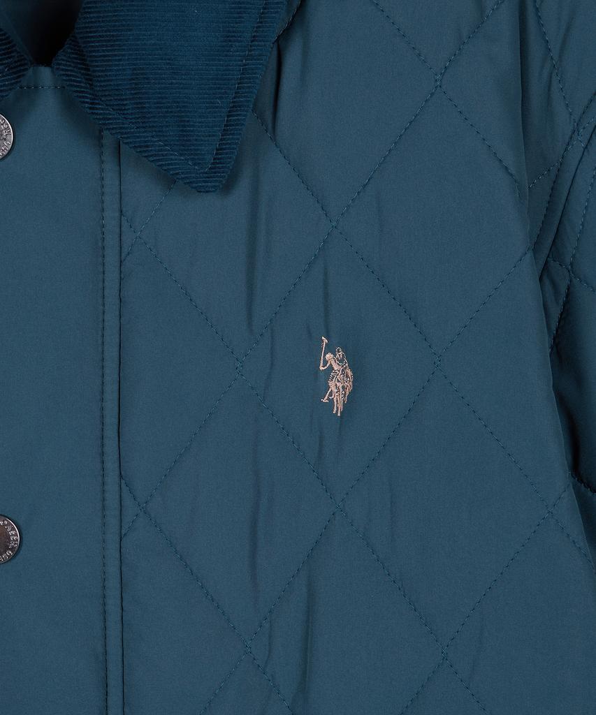 Uspoloassn Quilted Padded Jumper_Blue
